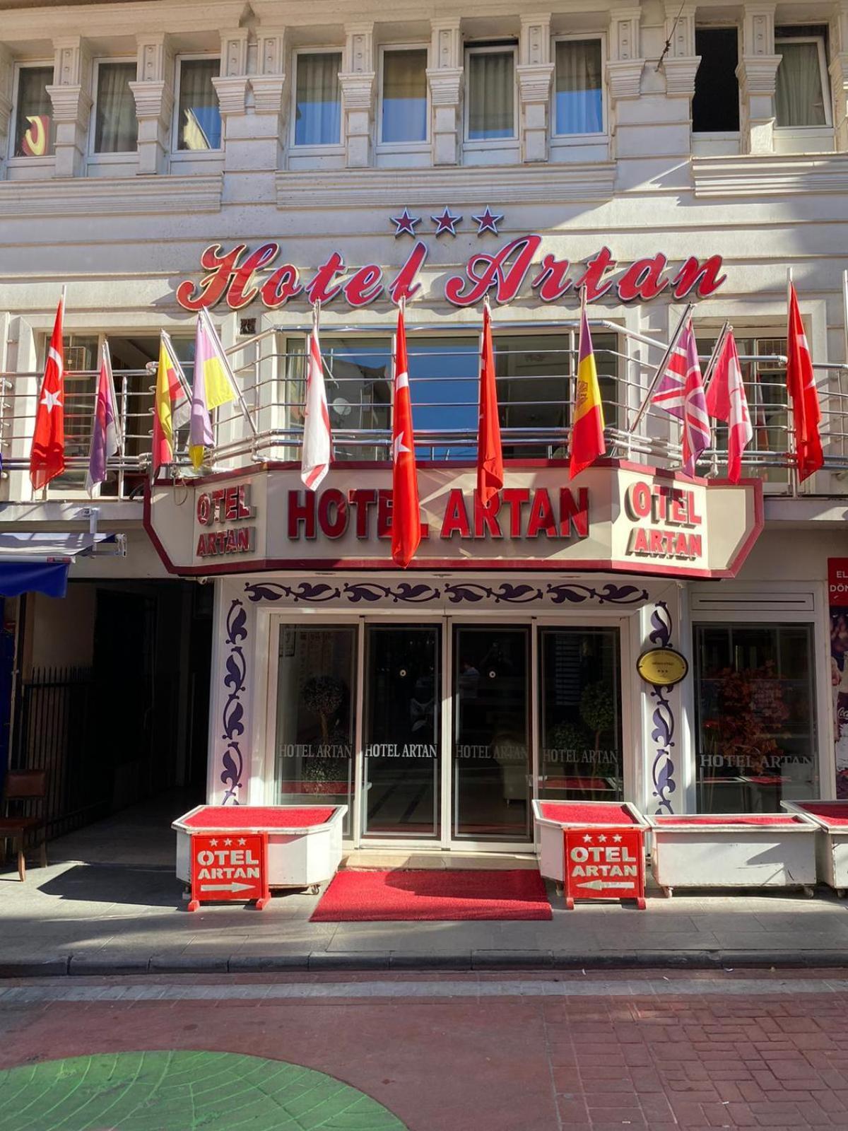 Artan Hotel Isparta Exteriör bild