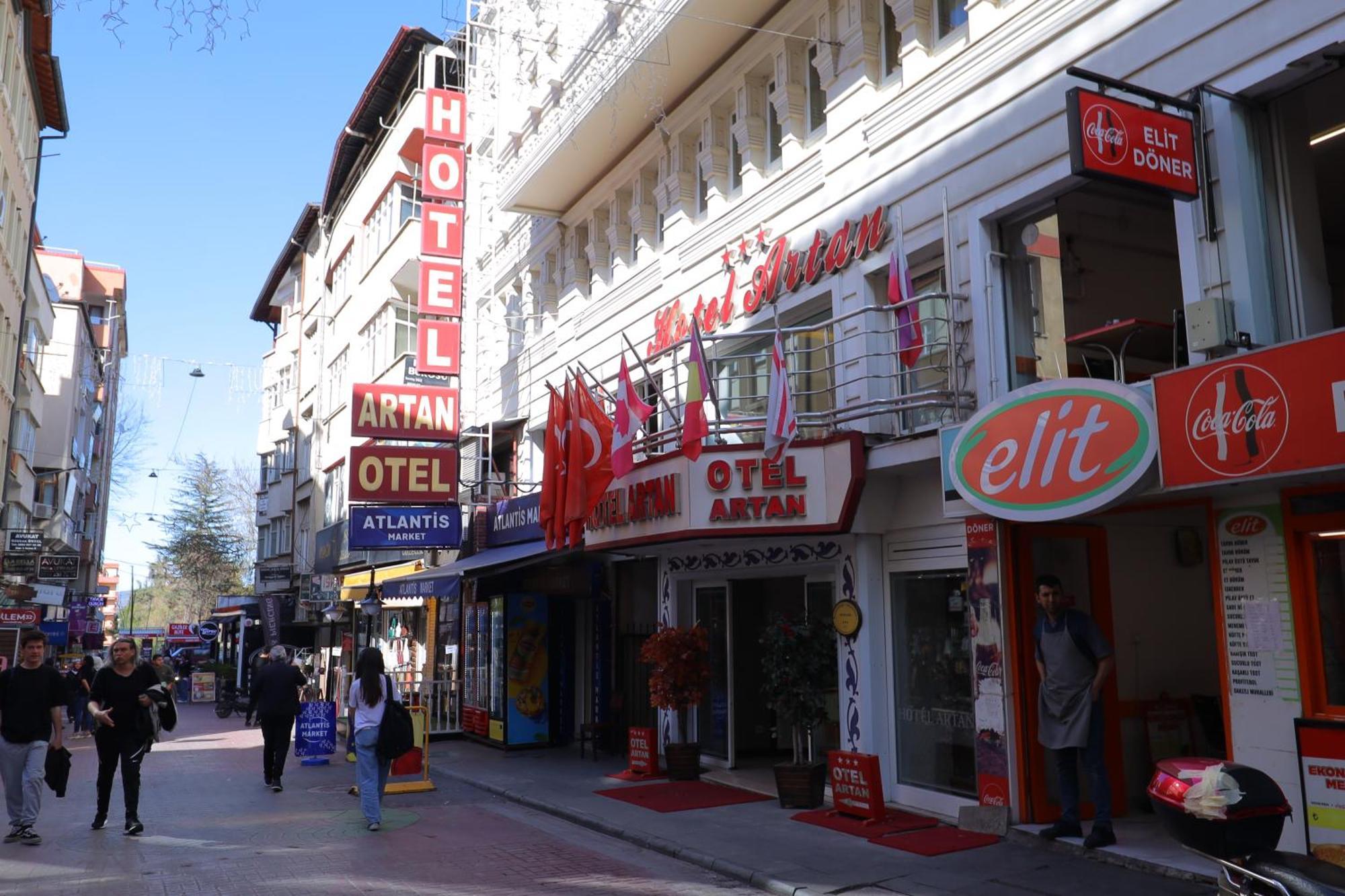 Artan Hotel Isparta Exteriör bild