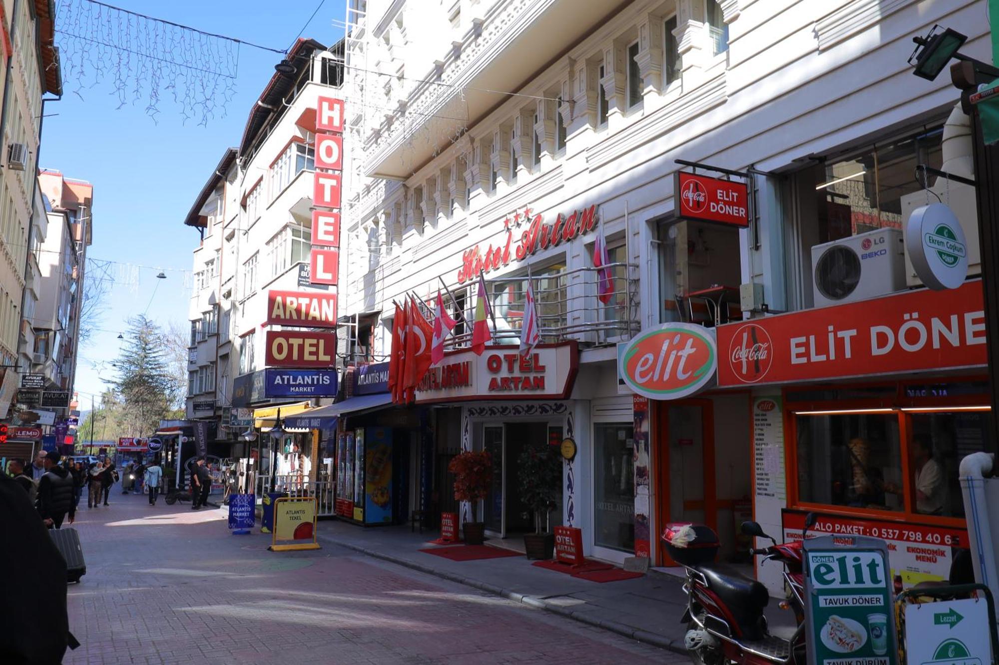 Artan Hotel Isparta Exteriör bild