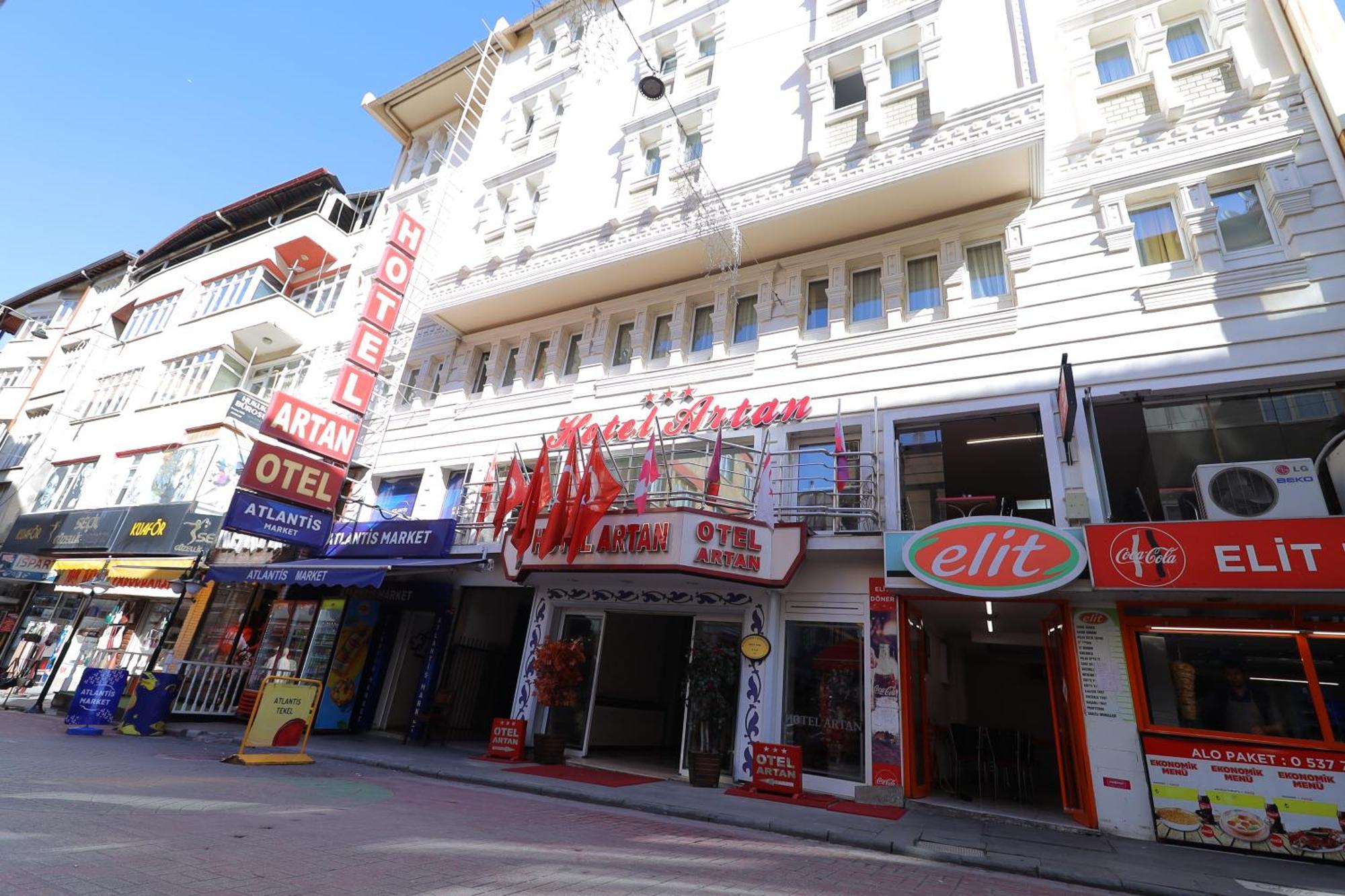 Artan Hotel Isparta Exteriör bild
