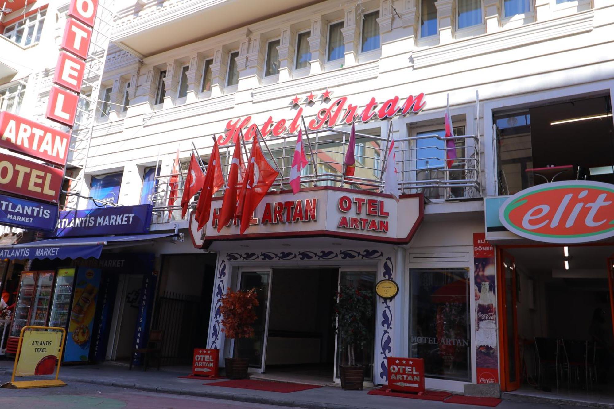 Artan Hotel Isparta Exteriör bild